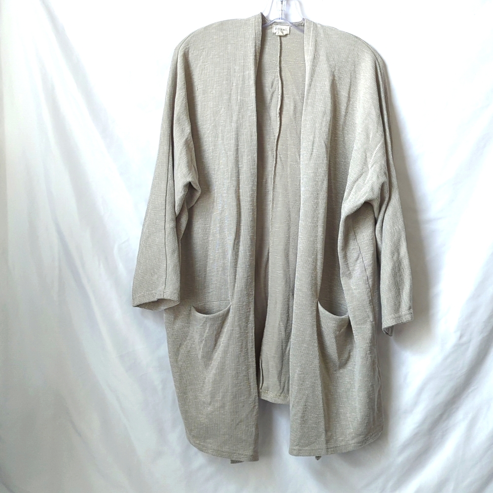 Open Front Duster Cardigan